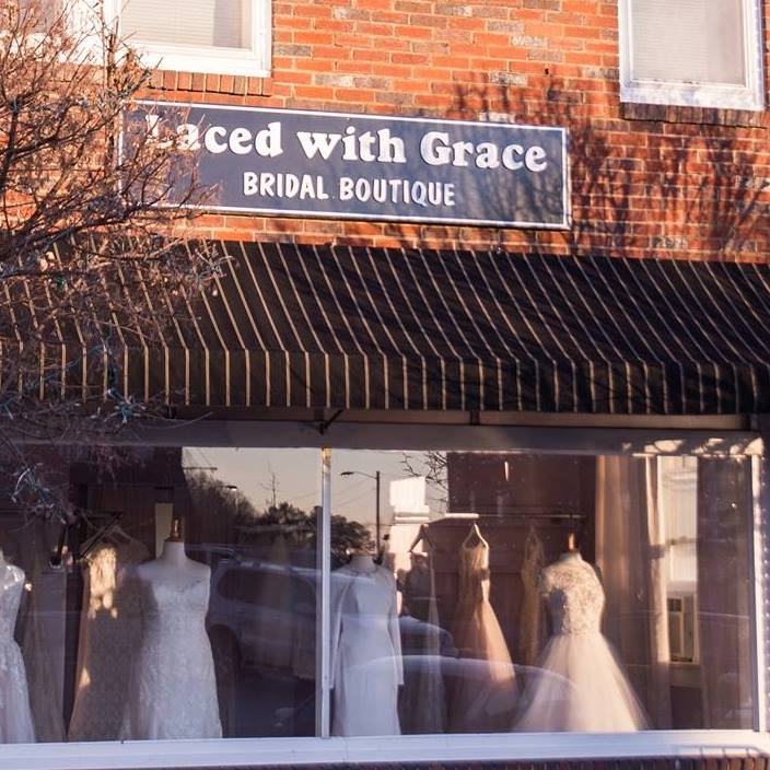 Outside image of Lace With Grace Bridal boutique